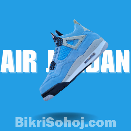 Air Jordan 4 University Blue (1:1 Grade) Sneakers